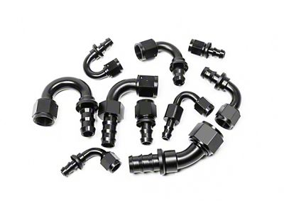 Radium Engineering 6AN 45 Degree Push-Lok Hose End - 14-0202