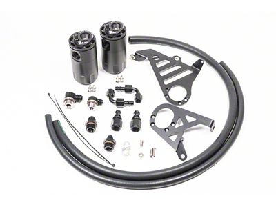 Radium Engineering Dual Catch Can Kit 16-18 Focus RS Fluid - 20-0328-FL