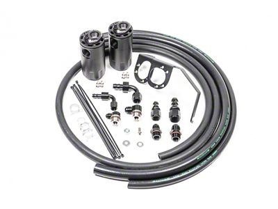 Radium Engineering Dual Catch Can Kit 2015+ Subaru WRX Fluid - 20-0256-FL