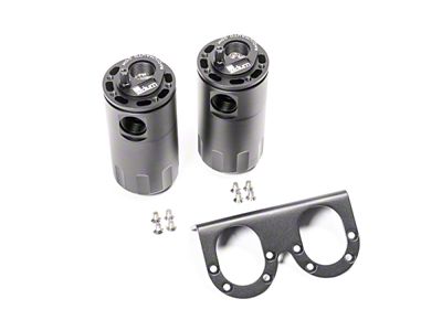Radium Engineering Dual Universal Catch Can Kit - Fluid Lock - 20-0005-FL