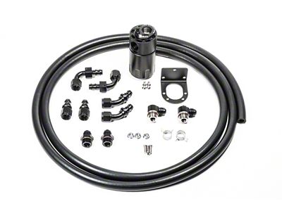 Radium Engineering Single Catch Can 8AN Kit Fluid Lock - 20-1808-FL