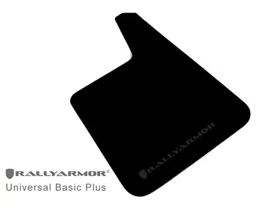 Rally Armor Universal Fit No Hardware Basic Plus Black Mud - MF20-BAS-BLK