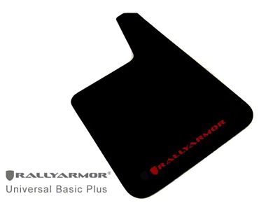 Rally Armor Universal Fit No Hardware Basic Plus Black Mud - MF20-BAS-RD