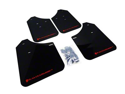 Rally Armor 02-07 Subaru WRX/STI/RS/2.5i Wagons Req. Mod. Black UR - MF1-UR-BLK/RD