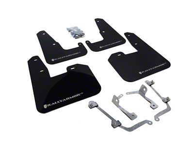 Rally Armor 08-11 Subaru STI Hatch Only / 11-14 WRX - MF15-UR-BLK/SIL