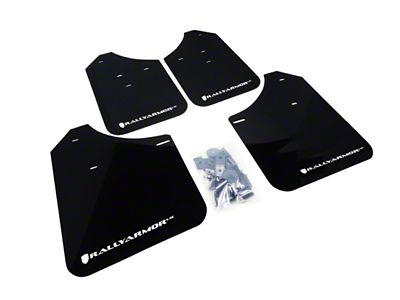 Rally Armor 02-07 Subaru WRX/STI/RS/2.5i Wagons Req. Mod. Black UR - MF1-UR-BLK/WH