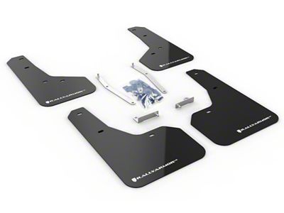 Rally Armor 19-21 Subaru Forester Black UR Mud Flap w/ - MF52-UR-BLK/WH