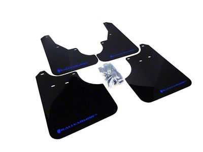 Rally Armor 09-13 Subaru Forester Black UR Mud Flap w/ - MF11-UR-BLK/BL