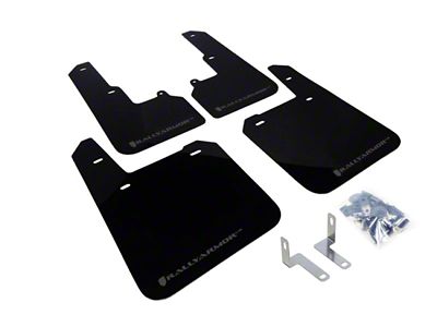 Rally Armor 15-19 Subaru Outback Black UR Mud Flap w/ - MF36-UR-BLK/GRY