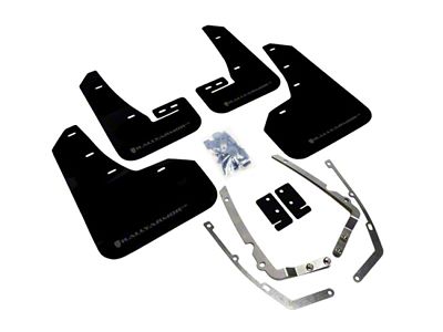 Rally Armor 15-21 MKVII VW Golf/GTI Black UR Mud Flap - MF37-UR-BLK/GRY