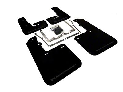 Rally Armor 15-18 VW Jetta Black UR Mud Flap w/Grey - MF42-UR-BLK/GRY