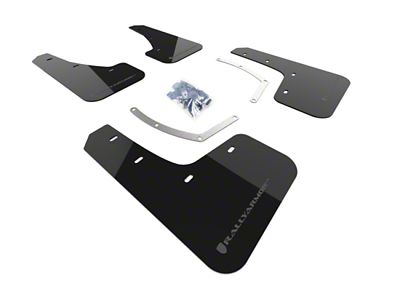 Rally Armor 18-24 Subaru Ascent Black UR Mud Flap w/Grey - MF49-UR-BLK/GRY