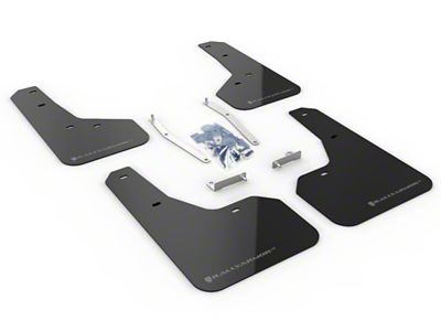 Rally Armor 19-21 Subaru Forester Black UR Mud Flap w/ - MF52-UR-BLK/GRY