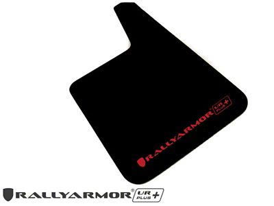 Rally Armor Universal Fit No Hardware UR Plus Black UR - MF20-URP-BLK/RD