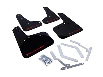 Rally Armor 12-19 Ford Focus ST / 16-19 RS Black - MF27-UR-BLK/RD