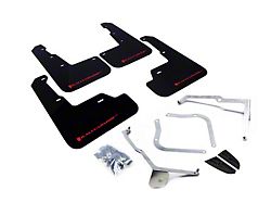 Rally Armor 15-21 Subaru WRX/STI Black UR Mud Flap w/Red - MF32-UR-BLK/RD