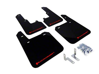 Rally Armor 15-19 Subaru Outback Black UR Mud Flap w/ - MF36-UR-BLK/RD
