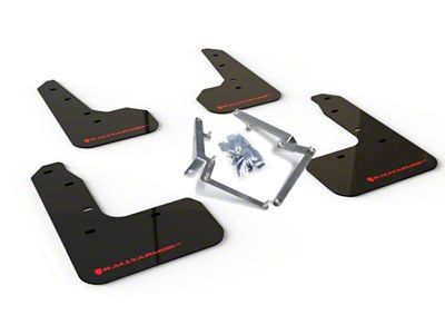 Rally Armor 17-19 Honda Civic Sport/Sport Touring Black UR Mud - MF51-UR-BLK/RD