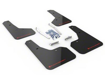 Rally Armor 19-21 Subaru Forester Black UR Mud Flap w/ - MF52-UR-BLK/RD