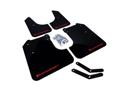 Rally Armor 08-10 Subaru WRX / 08-11 Impreza 2.5i Hatch/Sedan - MF6-UR-BLK/WH