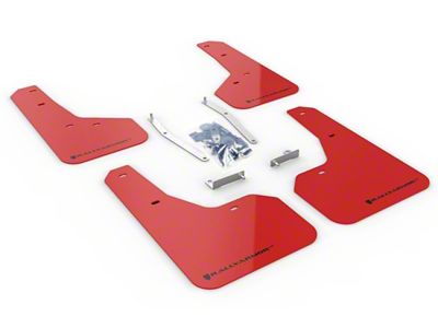 Rally Armor 19-21 Subaru Forester Red UR Mud Flap w/ - MF52-UR-RD/BLK