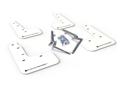 Rally Armor 17-21 Honda Civic Sport/Sport Touring White UR Mud - MF51-UR-WH/BLK