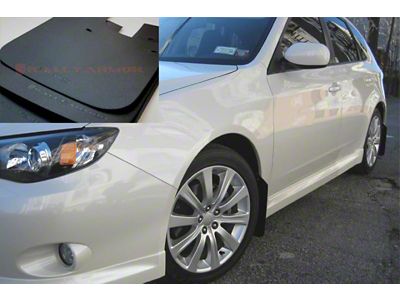 Rally Armor 08-10 Subaru WRX / 08-11 Impreza 2.5i Hatch/Sedan - MF6-BAS-BLK
