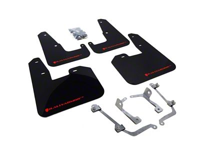 Rally Armor 08-11 Subaru STI Hatch Only / 11-14 WRX - MF15-UR-BLK/RD