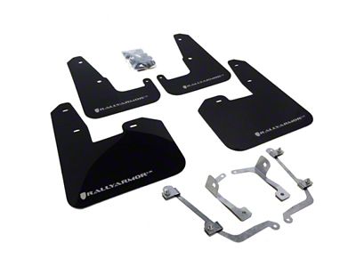 Rally Armor 08-11 Subaru STI Hatch Only / 11-14 WRX - MF15-UR-BLK/SIL