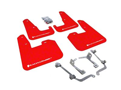 Rally Armor 08-11 Subaru STI Hatch Only / 11-14 WRX - MF15-UR-RD/WH