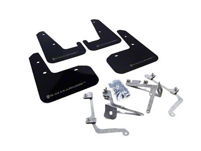 Rally Armor 11-14 Subaru WRX/STI Sedan Only Black UR Mud - MF19-UR-BLK/GRY