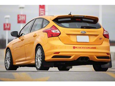 Rally Armor 12-19 Ford Focus ST / 16-19 RS Black - MF27-UR-BLK/TS