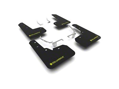 Rally Armor 13-17 Subaru Crosstrek XV Black UR Mud Flap - MF26-UR-BLK/CGN-X