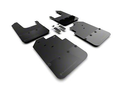 Rally Armor 16-23 Toyota Tacoma Gen 3 Black Mud Flap - MF94-AGN