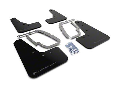 Rally Armor 17-23 Tesla Model 3 Black UR Mud Flap - MF62-UR-BLK/DGRY