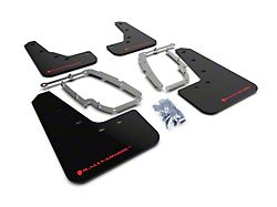 Rally Armor 17-23 Tesla Model 3 Black UR Mud Flap - MF62-UR-BLK/RD
