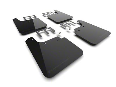 Rally Armor 19-24 Gen 4 Chevy Silverado 1500 Black UR - MF121-UR-BLK-MBK