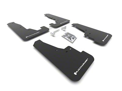 Rally Armor 16-24 Dodge Durango GT/Hellcat/RT/SRT 392/SXT Black UR Mud - MF55-UR-BLK/WH
