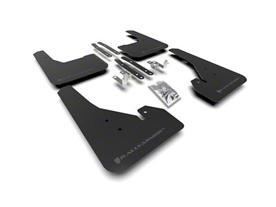 Rally Armor 18-24 Toyota Corolla Hatchback Black UR Mud Flap - MF67-UR-BLK/GRY