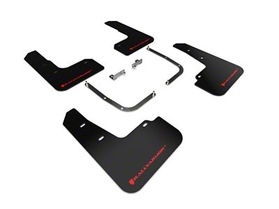 Rally Armor 19-21 Hyundai Veloster Turbo/2.0/R-Spec Black UR Mud Flap - MF58-UR-BLK/RD