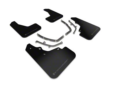 Rally Armor 19-24 Mazda3 Hatchback Black UR Mud Flap w/Dark - MF61-UR-BLK/DGRY