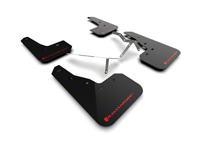 Rally Armor 22-25 Honda Civic/Civic Si/Sport Black UR Mud Flap - MF90-UR-BLK/RD