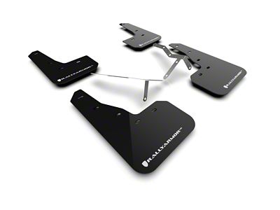 Rally Armor 22-25 Honda Civic/Civic Si/Sport Black UR Mud Flap - MF90-UR-BLK/WH
