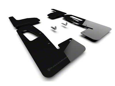 Rally Armor 22-24 Rivian R1T Black UR Mud Flap - MF18-UR-BLK/MBK