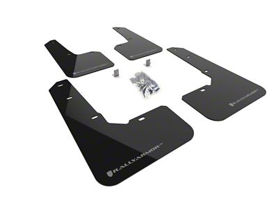 Rally Armor 22-25 Subaru Outback Wilderness Black Mud Flap Grey - MF76-UR-BLK/GRY