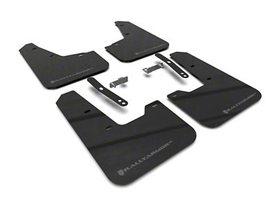 Rally Armor 23-24 Kia Niro SG2 Black UR Mud Flap - MF21-UR-BLK-DGRY