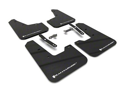 Rally Armor 23-24 Kia Niro SG2 Black UR Mud Flap - MF21-UR-BLK-WH