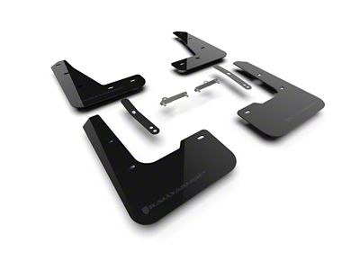 Rally Armor 2024-25 Hyundai Elantra N/N Line Black Mud Flap - MF120-UR-BLK-GRY