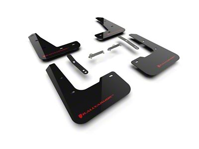Rally Armor 2024-25 Hyundai Elantra N/N Line Black Mud Flap - MF120-UR-BLK-RD