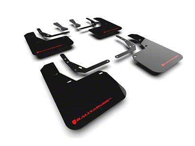 Rally Armor 2024 Hyundai Kona N Line Black UR Mud - MF103-UR-BLK-RD